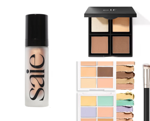 Glow makeup routine cover photo collage