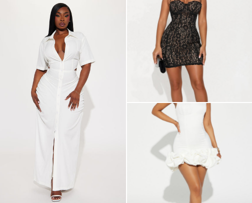 Tall Girl Fashionnova Fits cover photo collage