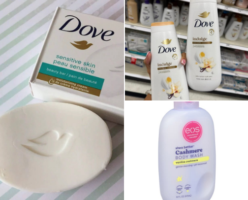 Vanilla girl shower routine needs 🫧 cover photo collage