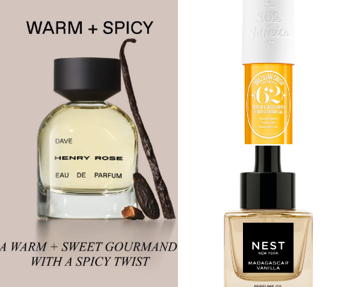 🌺 Fragrances cover photo collage