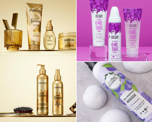Defined & Hydrated Curls cover photo collage