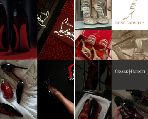 If the shoe fits 👠 cover photo collage