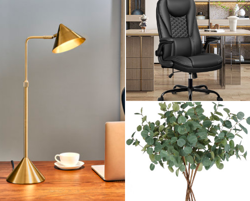 Work From Home in Style: Aesthetic Productivity Setup cover photo collage