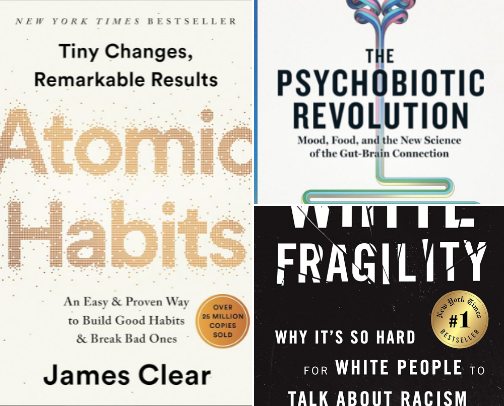My Favorite Non-Fiction Book Recommendations cover photo collage
