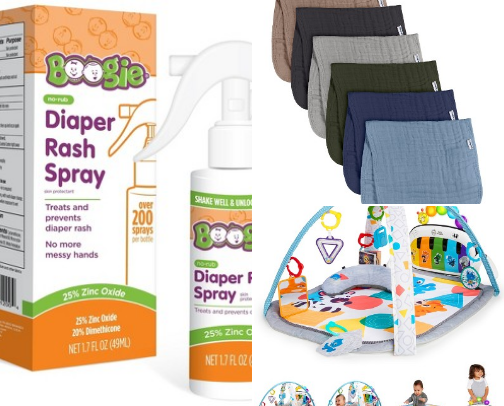 Baby shower gift ideas cover photo collage