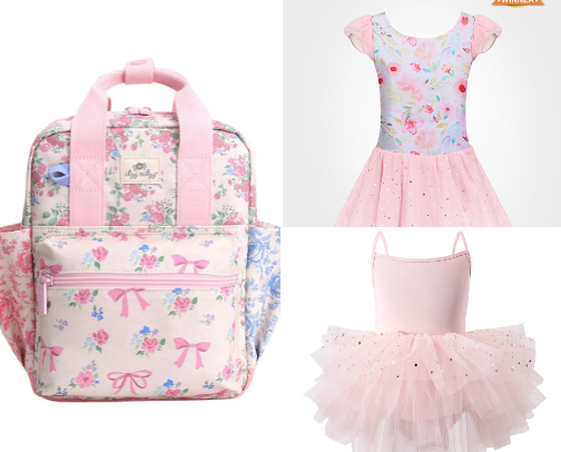 Little Girl Dance Faves cover photo collage