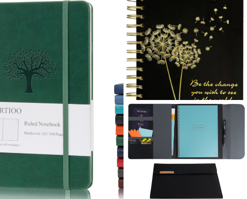 Journals, Stationery & Calm Organization Essentials ✏️🗂️📓 cover photo collage