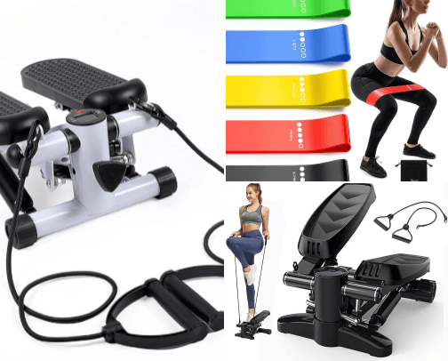 Let's get fit in Small Spaces cover photo collage