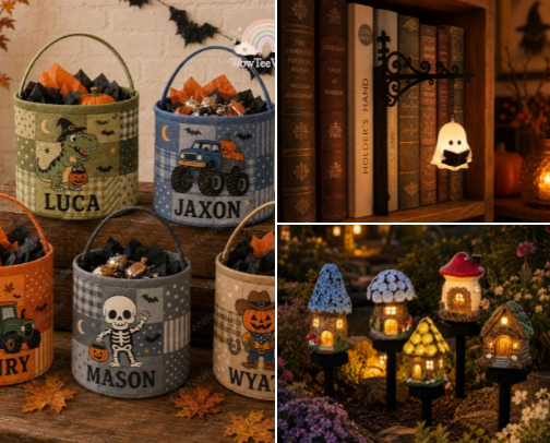 Halloween is Here cover photo collage