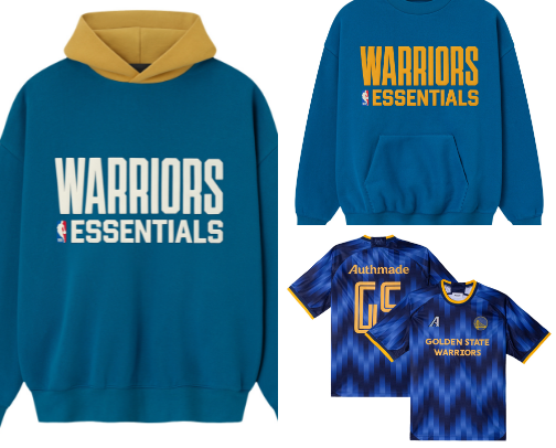 Dub Nation Drip 💛💙🏀- GSW Fire Fits cover photo collage