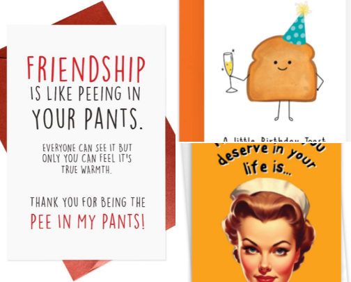 Funny birthday cards for everyone  🎉🎂 cover photo collage
