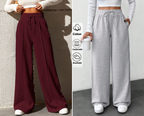 🌷Basic and affordable pants that are worth it | Shein cover photo collage