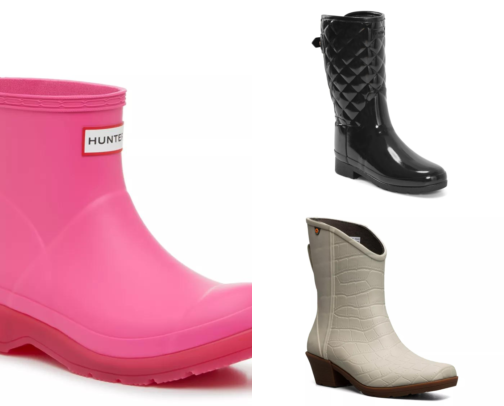 Cute Rain Boots for Stylish Rainy Days cover photo collage