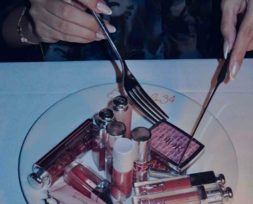 kiss & makeup cover photo collage