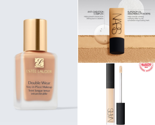 Isprobani i provereni: Moji omiljeni puderi i korektori za masnu kožu.

Tried & Trusted: My Favorite Foundations and Concealers for Oily Skin. cover photo collage