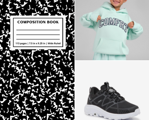 Back to School Essentials cover photo collage