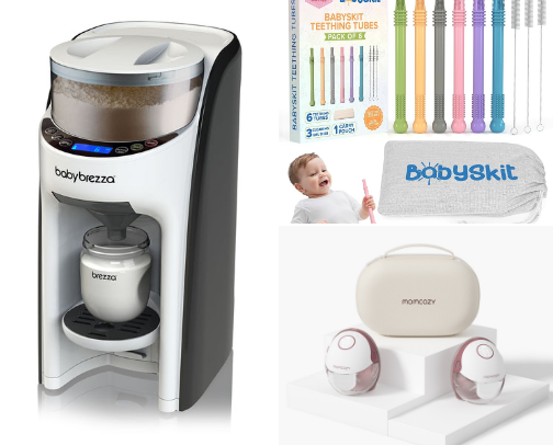 Must need baby items cover photo collage