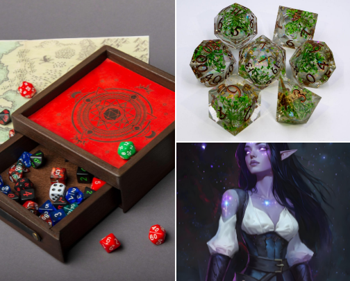 For the Party Member Who Has Everything (Except This) cover photo collage