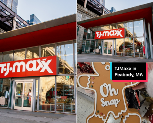 TJX Store Shopping Adventures cover photo collage