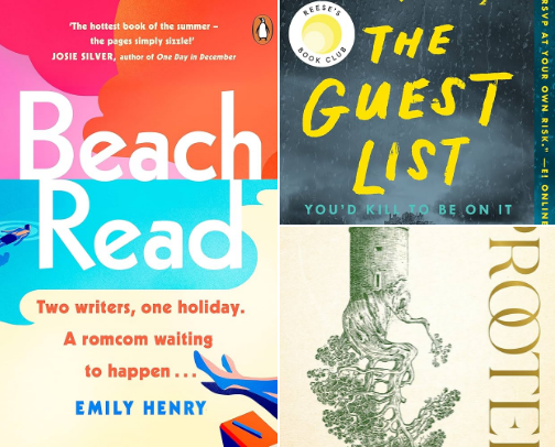 🌴 Vacation Reads You’ll Finish Before the Return Flight cover photo collage