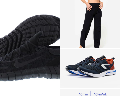 Items in My Workout Bag cover photo collage