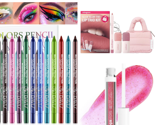 Mega makeup/perfume list cover photo collage