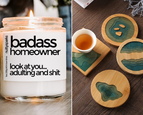 Housewarming Gifts🏡 cover photo collage