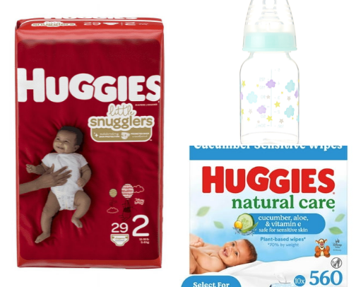 Baby essentials needed cover photo collage
