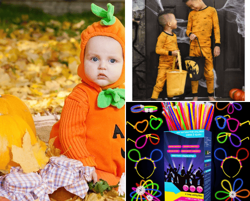 Baby Halloween cover photo collage