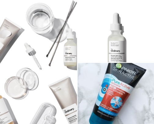 Skincare favs cover photo collage