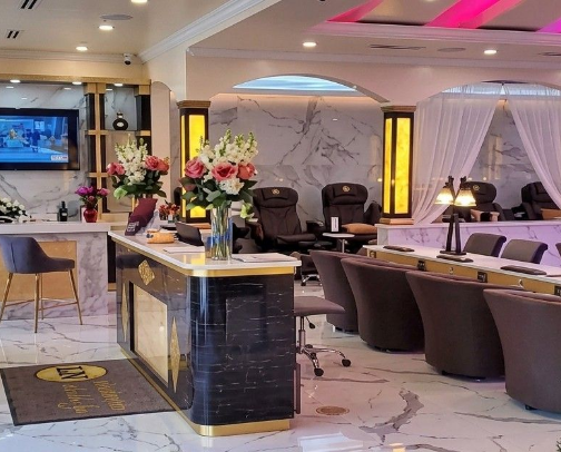Nail Salon cover photo collage