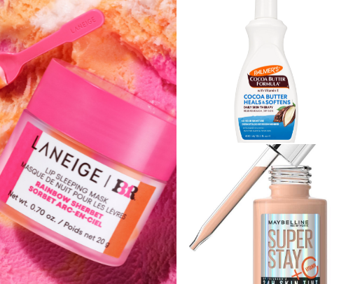 My favorite beauty recs cover photo collage