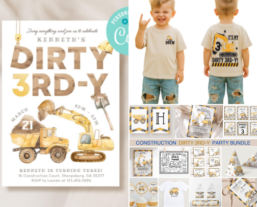 Dirty 3rd-y party cover photo collage