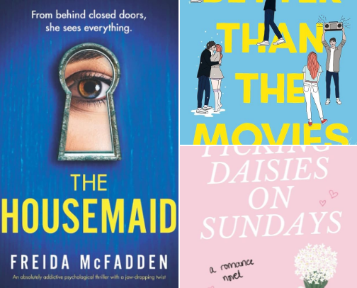 Escape Into a Good Book cover photo collage