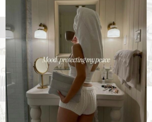 cozy corner ☁️ cover photo collage