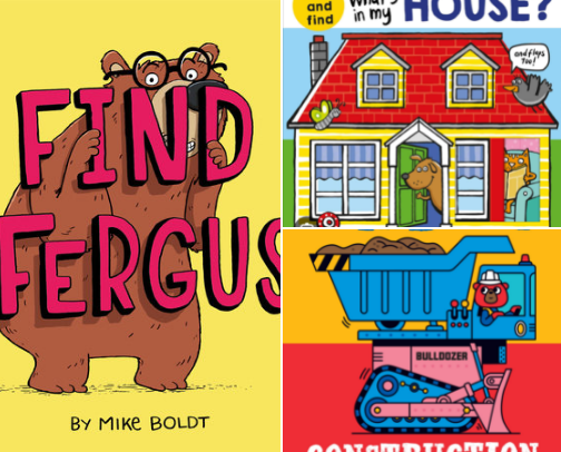 Wiggle, Giggle & Repeat: Interactive Books Your Kids Will Love cover photo collage