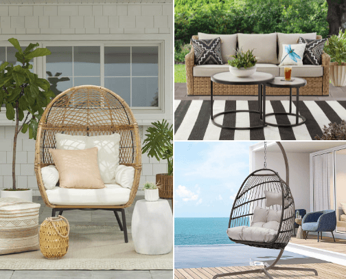 Outdoor decor cover photo collage