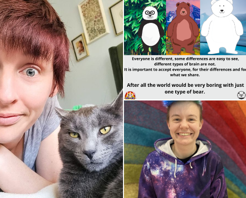 ND Affirming Influencers cover photo collage