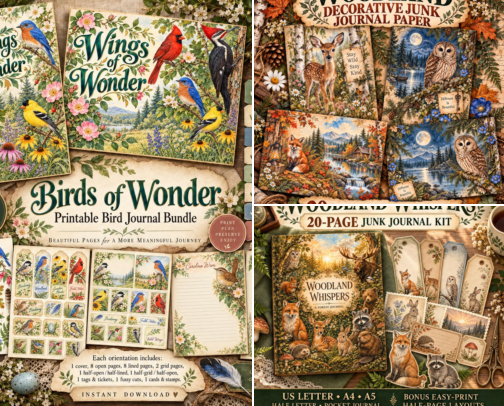 Animals + Nature Kits cover photo collage