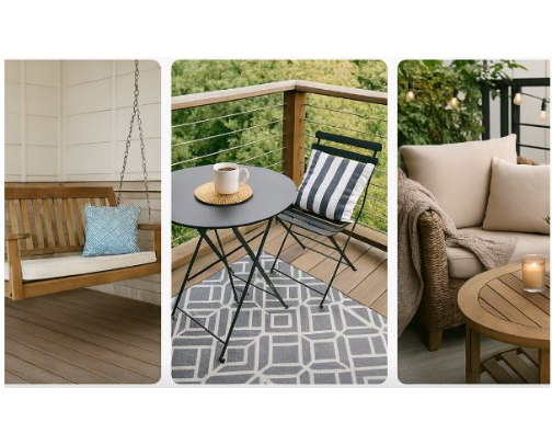 Patio & Porch Vibes cover photo collage