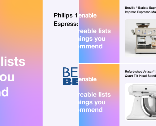 Kitchen items cover photo collage
