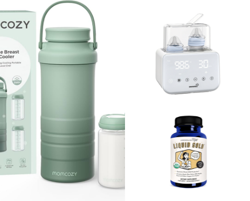 (Video included!) Baby + Postpartum Essentials cover photo collage