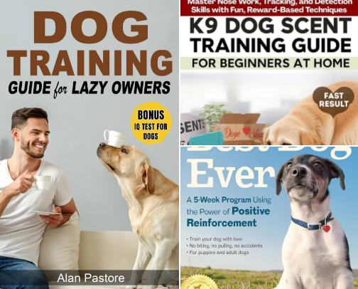 Smart Pets training tips  books recs cover photo collage