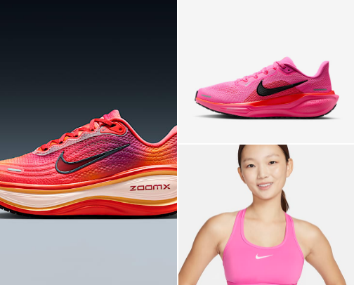 Nike shoes cover photo collage