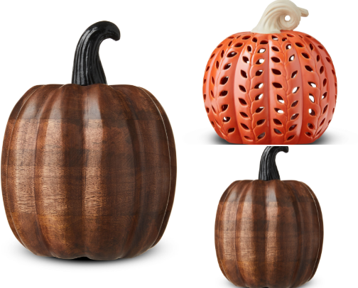 Pumpkins Galore! Walmart Home Decor for Fall! cover photo collage