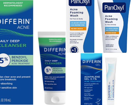 Affordable things that actually cleared my skin! cover photo collage