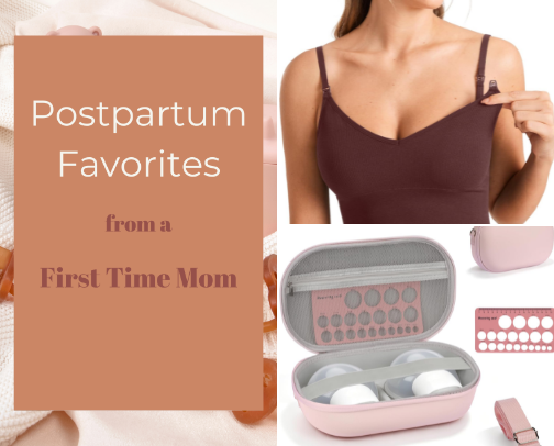 Postpartum Items Worth the Hype - from a First Time Mom cover photo collage