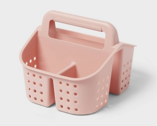Cute Shower Caddy's for college dorm students. cover photo collage