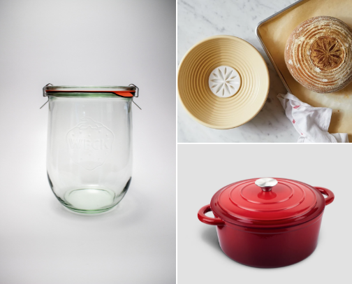 Sourdough Starter Must Haves🍞 cover photo collage