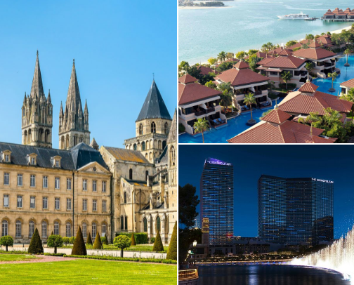 Travel cover photo collage